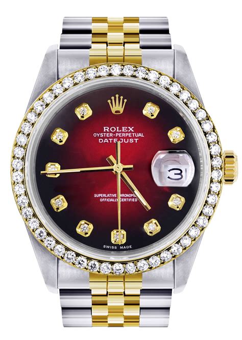 gold rolex with wooden face for sale|rolex watch men gold.